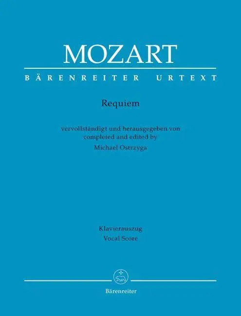 Cover: 9790006569267 | Requiem (Neuvervollständigung) Klavierauszug vokal | Mozart | Buch