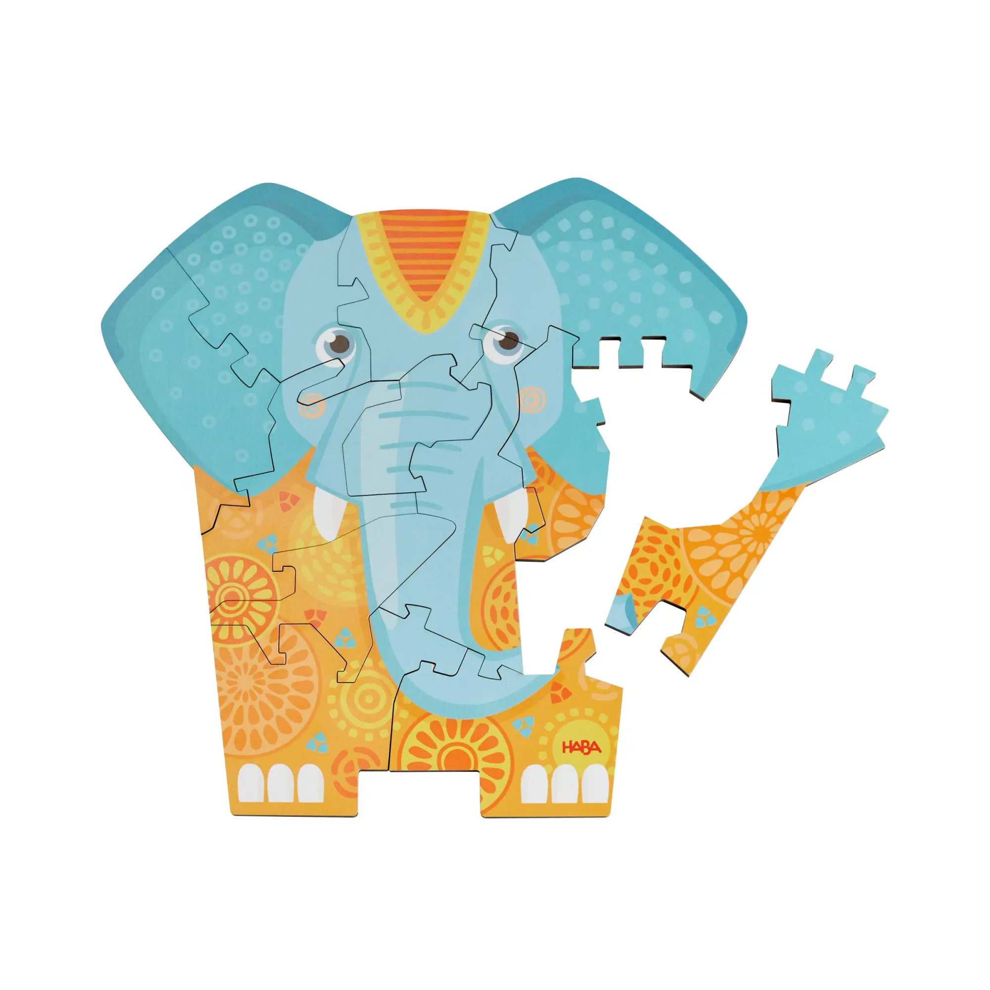 Bild: 4010168279367 | Puzzle 2in1 Elefant | Spiel | Deutsch | 2025 | HABA Sales GmbH &amp; Co.KG