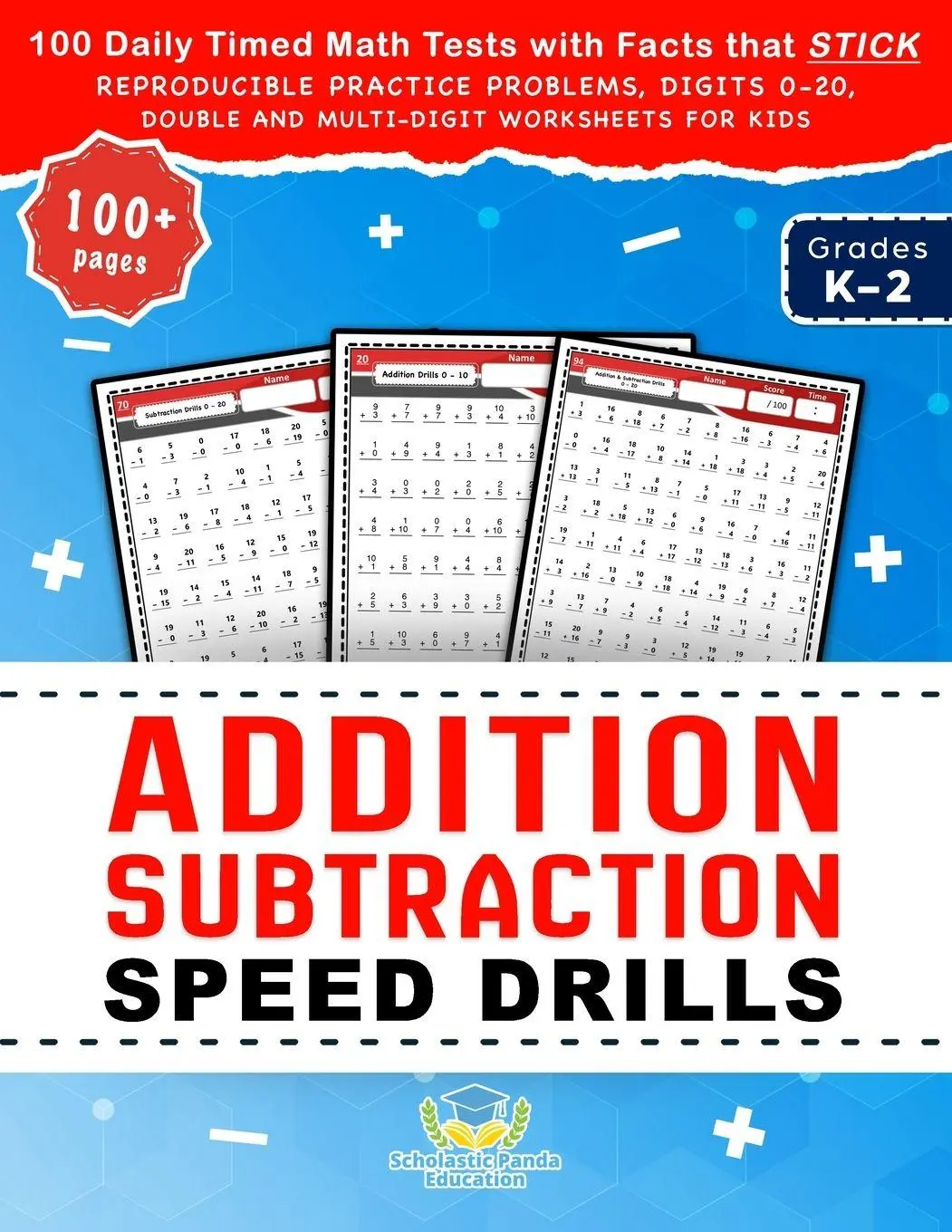 Cover: 9781953149367 | Addition Subtraction Speed Drills | Scholastic Panda Education | Buch