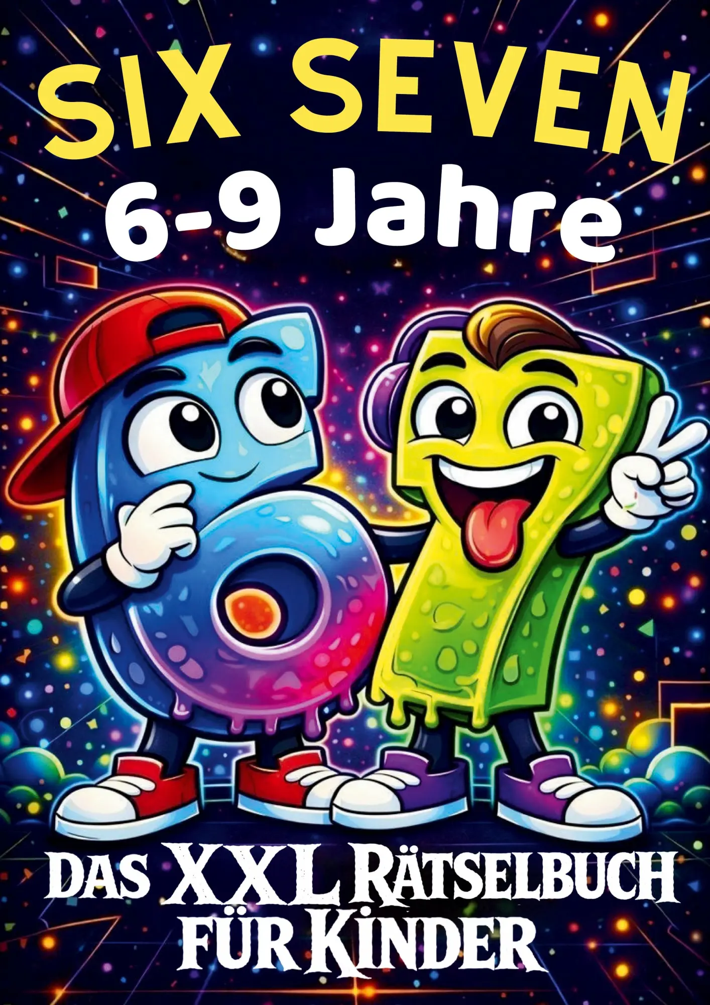 Cover: 9783691049367 | 67 Six Seven: Das XXL Rätselbuch für Kinder - 6-9 Jahre | Seven | Buch