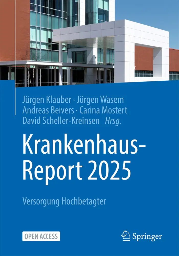 Cover: 9783662709467 | Krankenhaus-Report 2025 | Versorgung Hochbetagter | Klauber (u. a.)