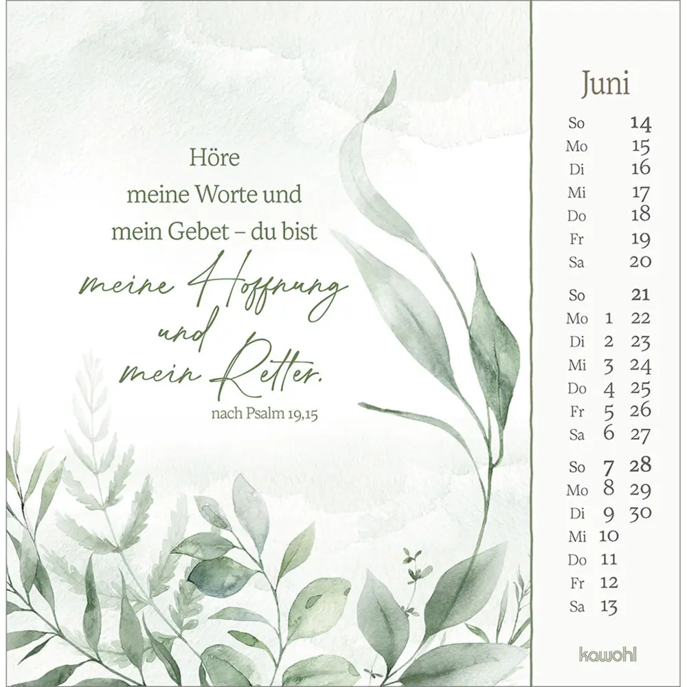 Bild: 9783754879467 | Vor dich bring ich, was mich bewegt 2026 | Kalender | Spiralbindung