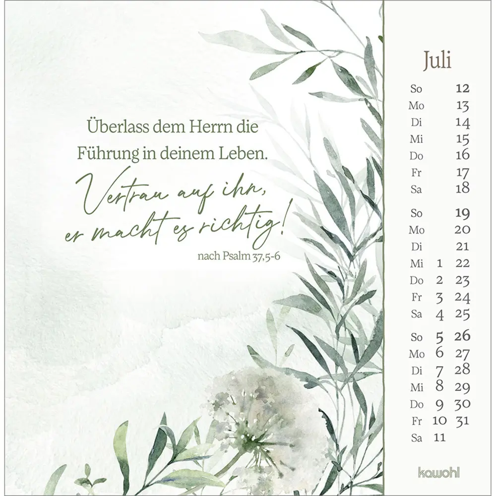 Bild: 9783754879467 | Vor dich bring ich, was mich bewegt 2026 | Kalender | Spiralbindung