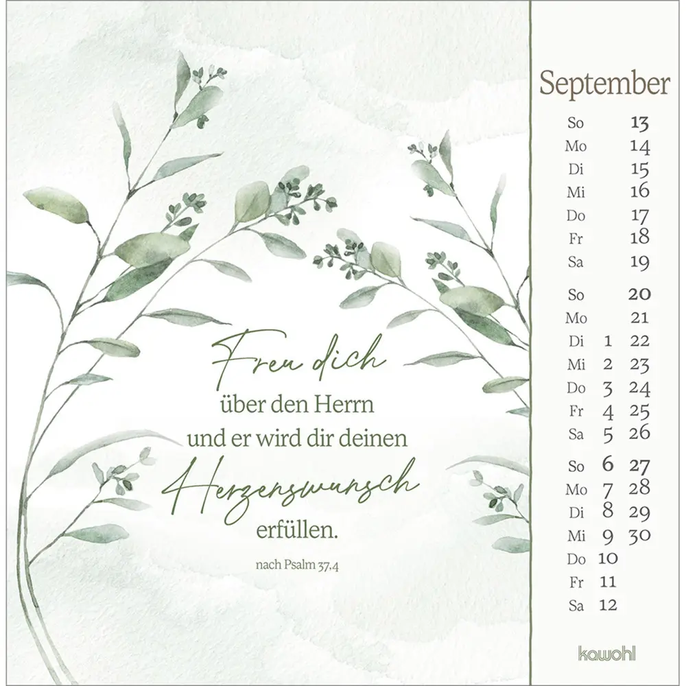 Bild: 9783754879467 | Vor dich bring ich, was mich bewegt 2026 | Kalender | Spiralbindung