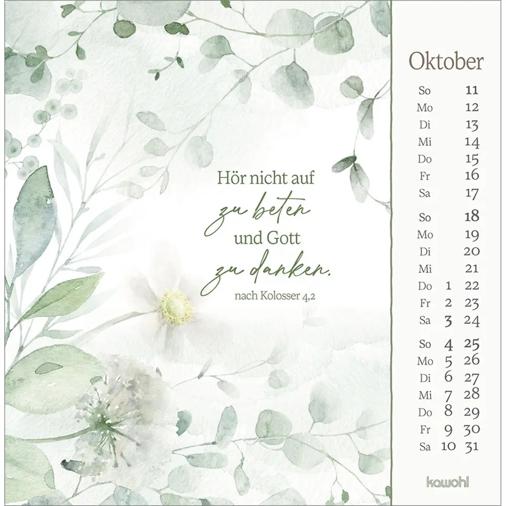Bild: 9783754879467 | Vor dich bring ich, was mich bewegt 2026 | Kalender | Spiralbindung