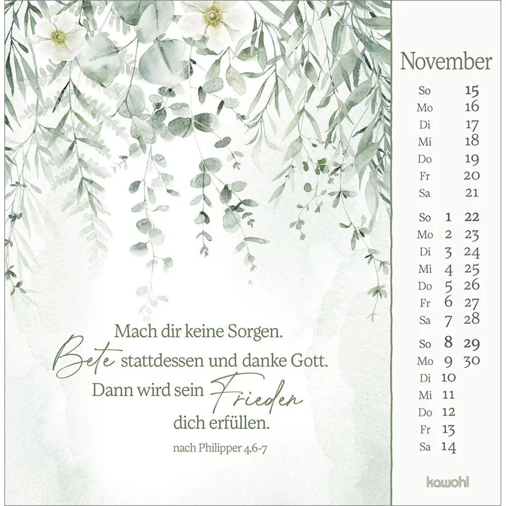 Bild: 9783754879467 | Vor dich bring ich, was mich bewegt 2026 | Kalender | Spiralbindung