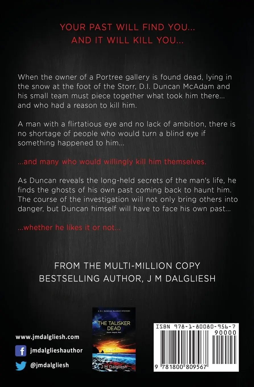 Rückseite: 9781800809567 | The Dead Man of Storr | J M Dalgliesh | Taschenbuch | Englisch | 2023