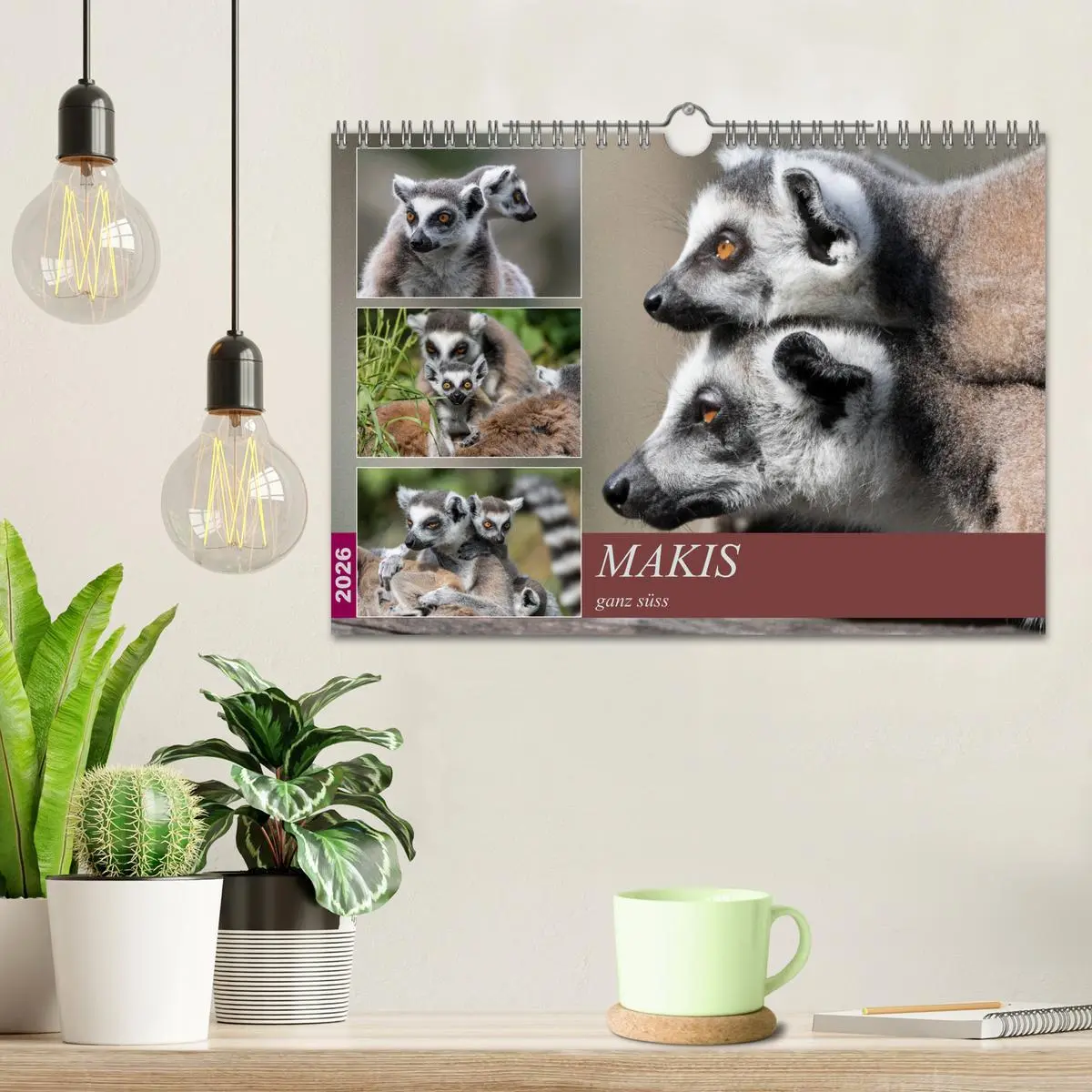Bild: 9783457869567 | Makis ganz süss (Wandkalender 2026 DIN A4 quer), CALVENDO...