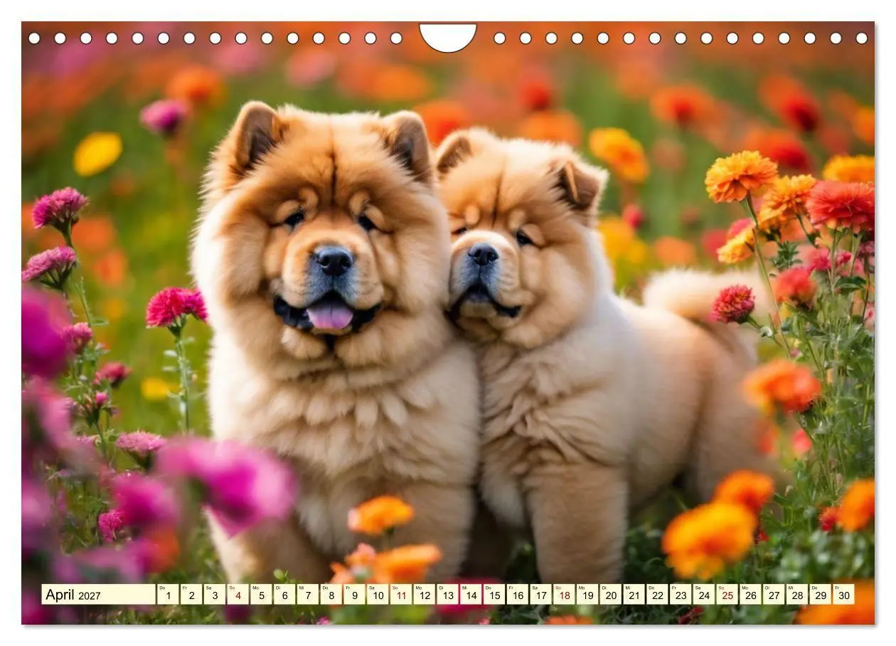 Bild: 9783569119567 | Chow Chow - der Löwenkopfhund (Wandkalender 2027 DIN A4 quer),...