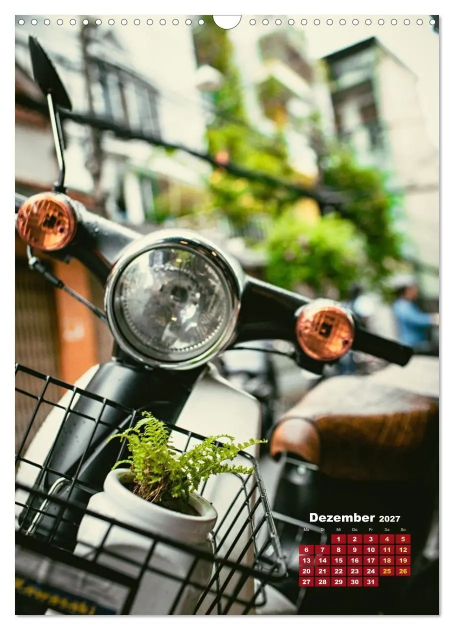 Bild: 9783569289567 | Die Liebe zur Vespa (Wandkalender 2027 DIN A3 hoch), CALVENDO...
