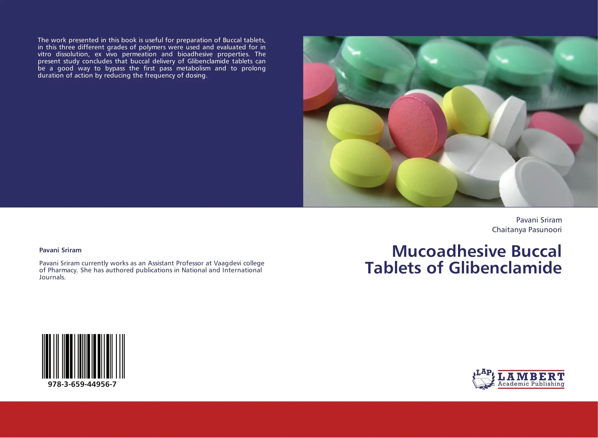 Cover: 9783659449567 | Mucoadhesive Buccal Tablets of Glibenclamide | Pavani Sriram (u. a.)