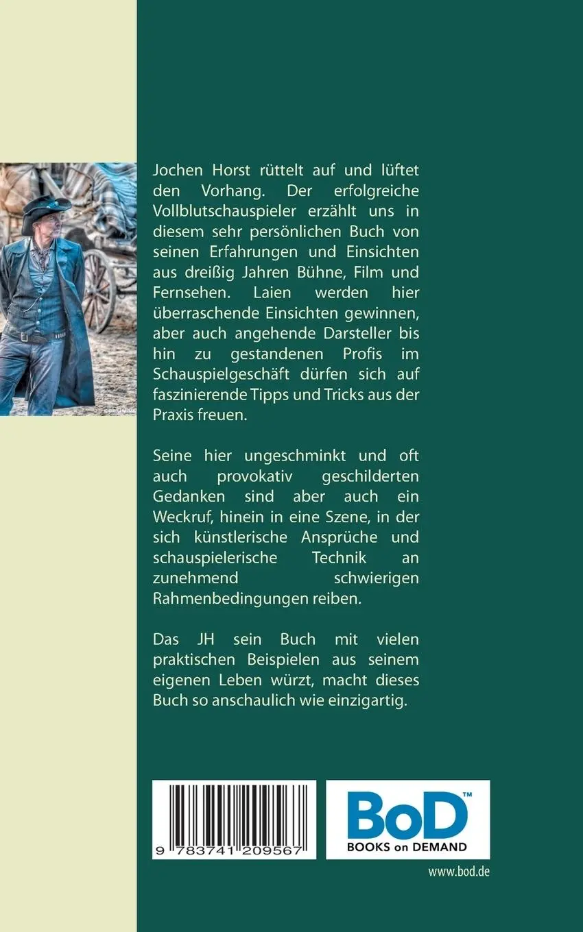 Rückseite: 9783741209567 | Schauspieler@work | Spielen amerikanische Schauspieler einfach besser?