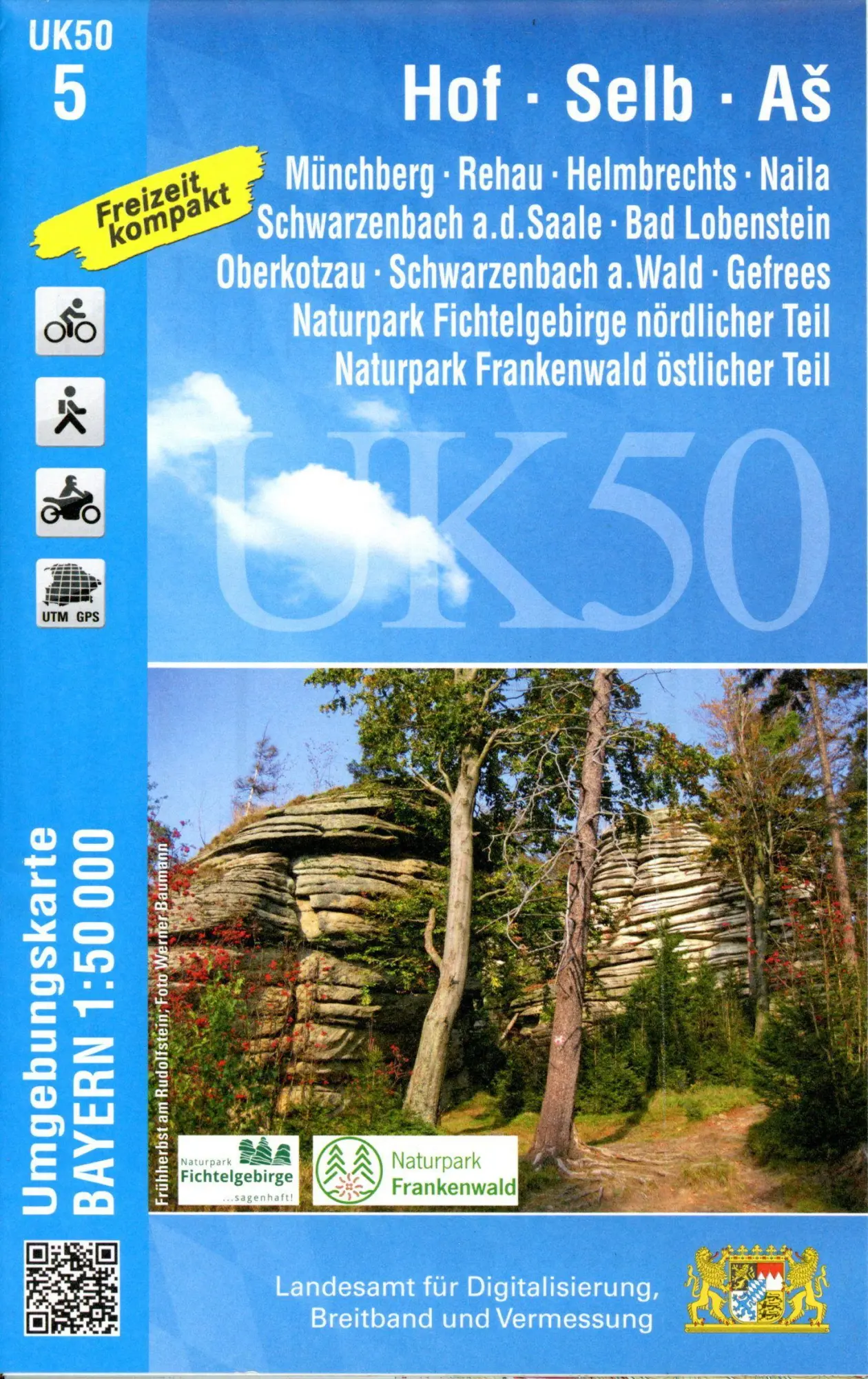 Cover: 9783899339567 | Hof Selb As 1 : 50 000 (UK50-5) | Digitalisierung | (Land-)Karte