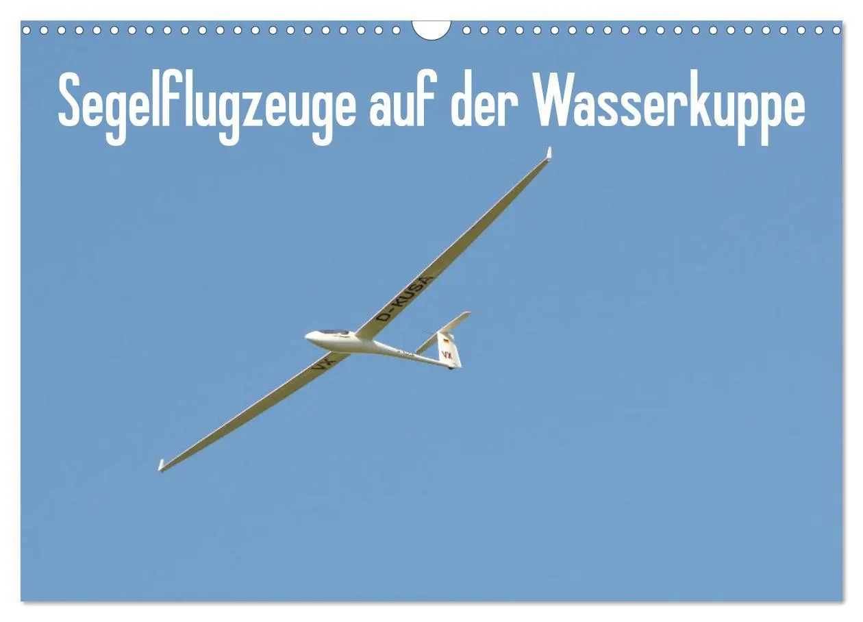 Cover: 9783435389667 | Flugzeuge auf der Wasserkuppe 2025 (Wandkalender 2025 DIN A3 quer),...