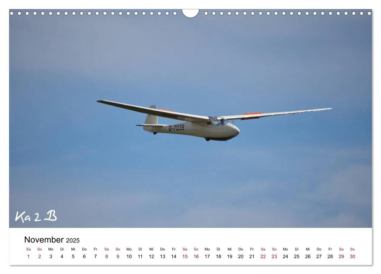 Bild: 9783435389667 | Flugzeuge auf der Wasserkuppe 2025 (Wandkalender 2025 DIN A3 quer),...