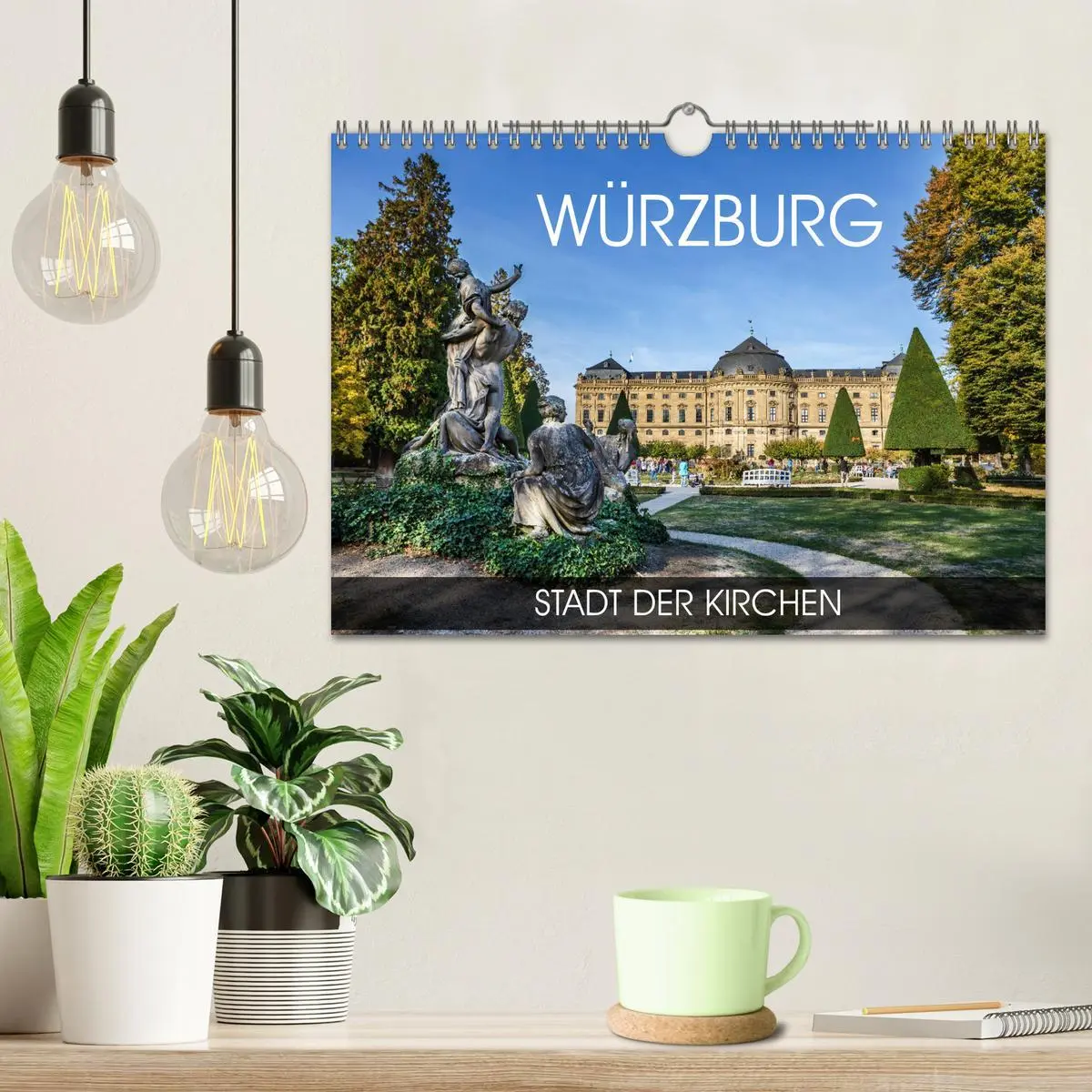 Bild: 9783457789667 | Würzburg - Stadt der Kirchen (Wandkalender 2026 DIN A4 quer),...