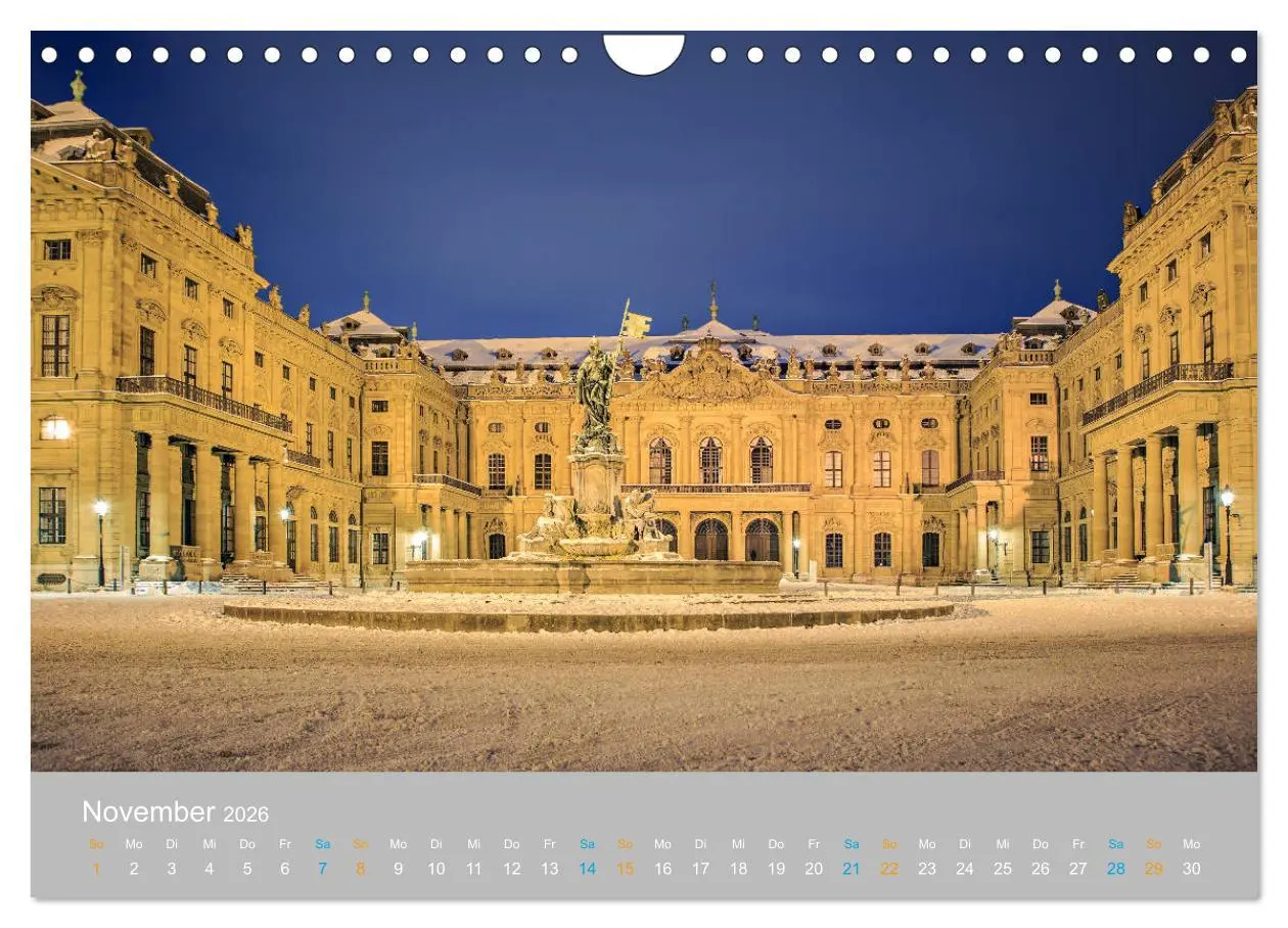 Bild: 9783457789667 | Würzburg - Stadt der Kirchen (Wandkalender 2026 DIN A4 quer),...