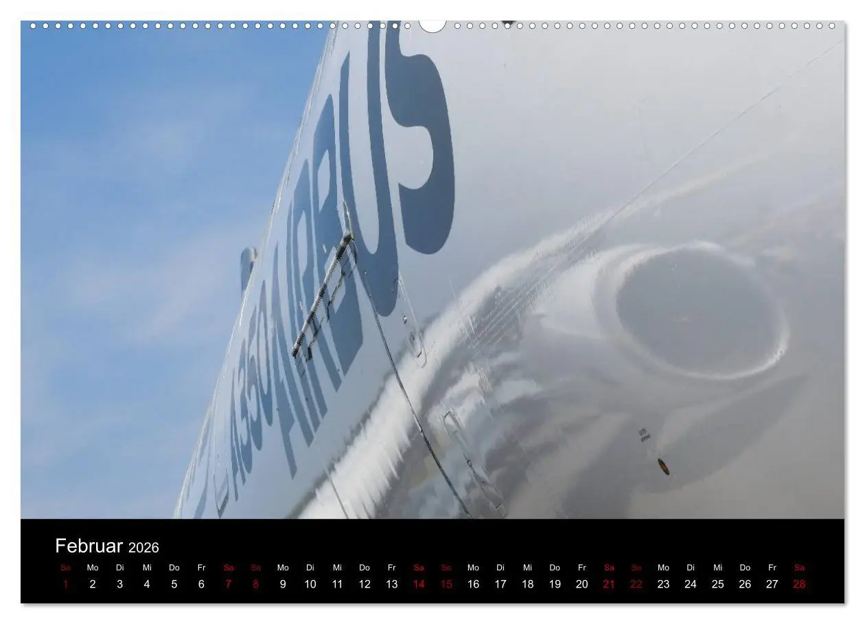 Bild: 9783457929667 | Airbus A350 Hautnah (Wandkalender 2026 DIN A2 quer), CALVENDO...