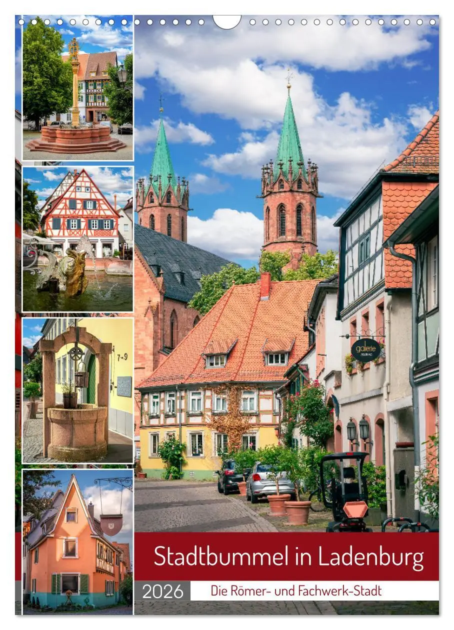 Cover: 9783516259667 | Stadtbummel in Ladenburg - Die Römer- und Fachwerk-Stadt...
