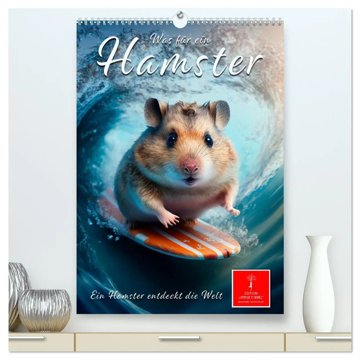 Cover: 9783516329667 | Was für ein Hamster (hochwertiger Premium Wandkalender 2026 DIN A2...