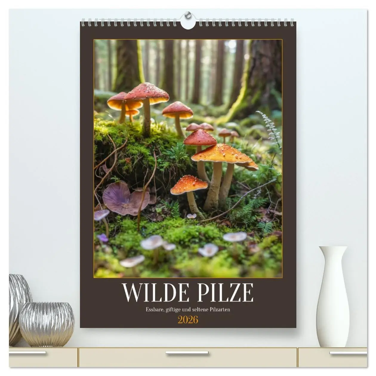 Cover: 9783516639667 | WILDE PILZE - Essbare, giftige und seltene Pilzarten (hochwertiger...