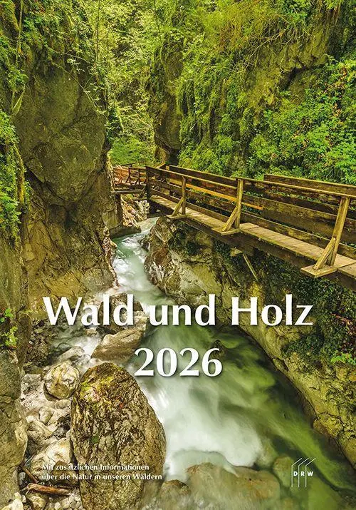Cover: 9783871819667 | Wald und Holz 2026 | DRW-Verlag | Kalender | 13 S. | Deutsch | 2026