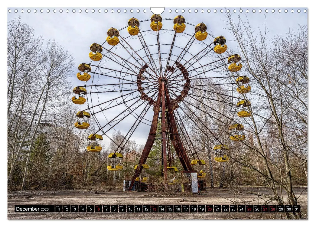 Bild: 9783516559767 | Chernobyl - The exclusion zone (Wall Calendar 2026 DIN A3...