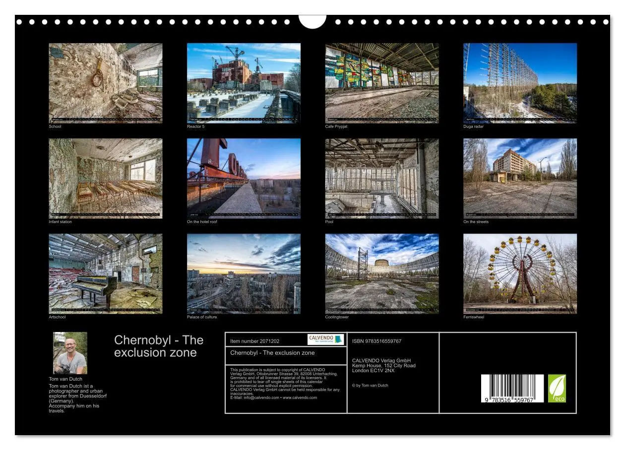 Bild: 9783516559767 | Chernobyl - The exclusion zone (Wall Calendar 2026 DIN A3...