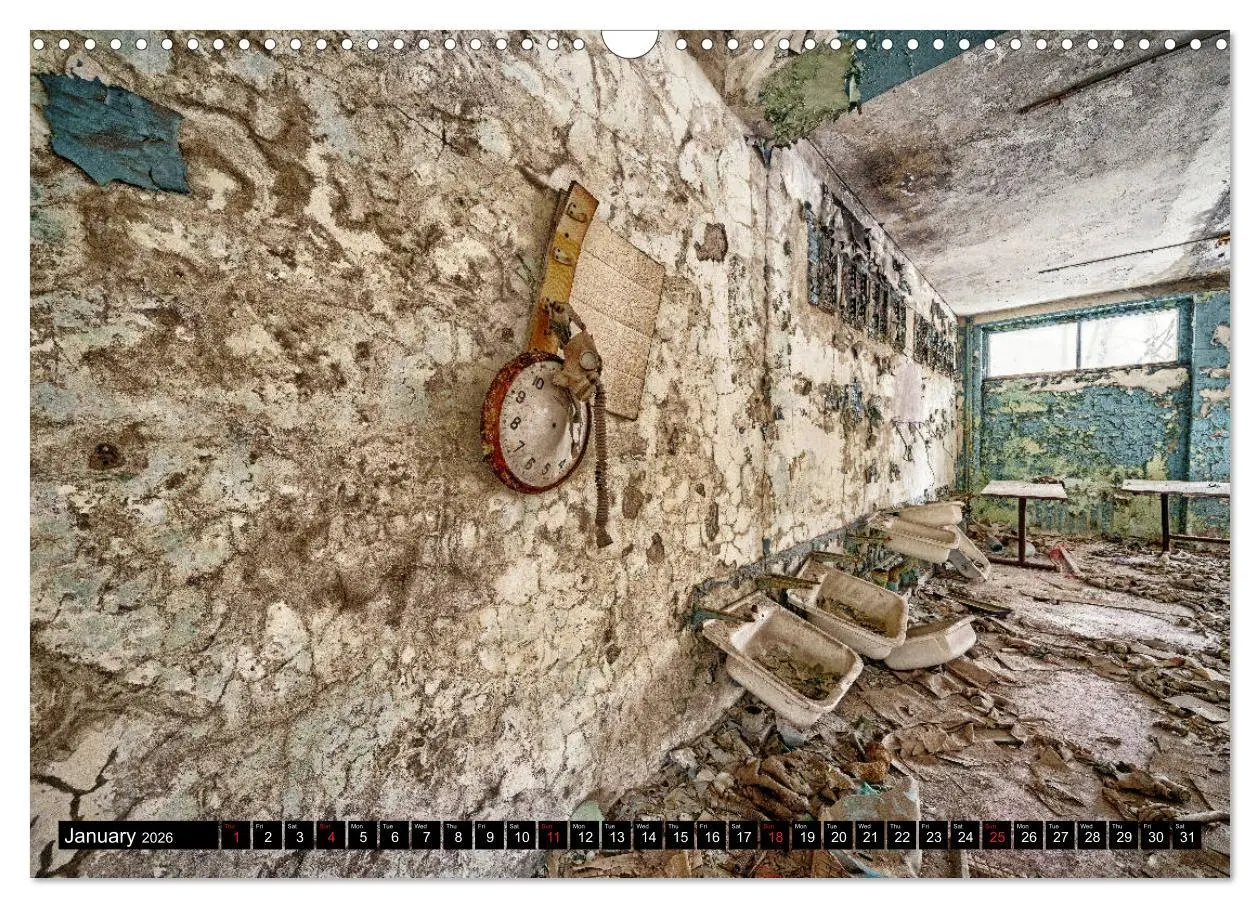 Bild: 9783516559767 | Chernobyl - The exclusion zone (Wall Calendar 2026 DIN A3...