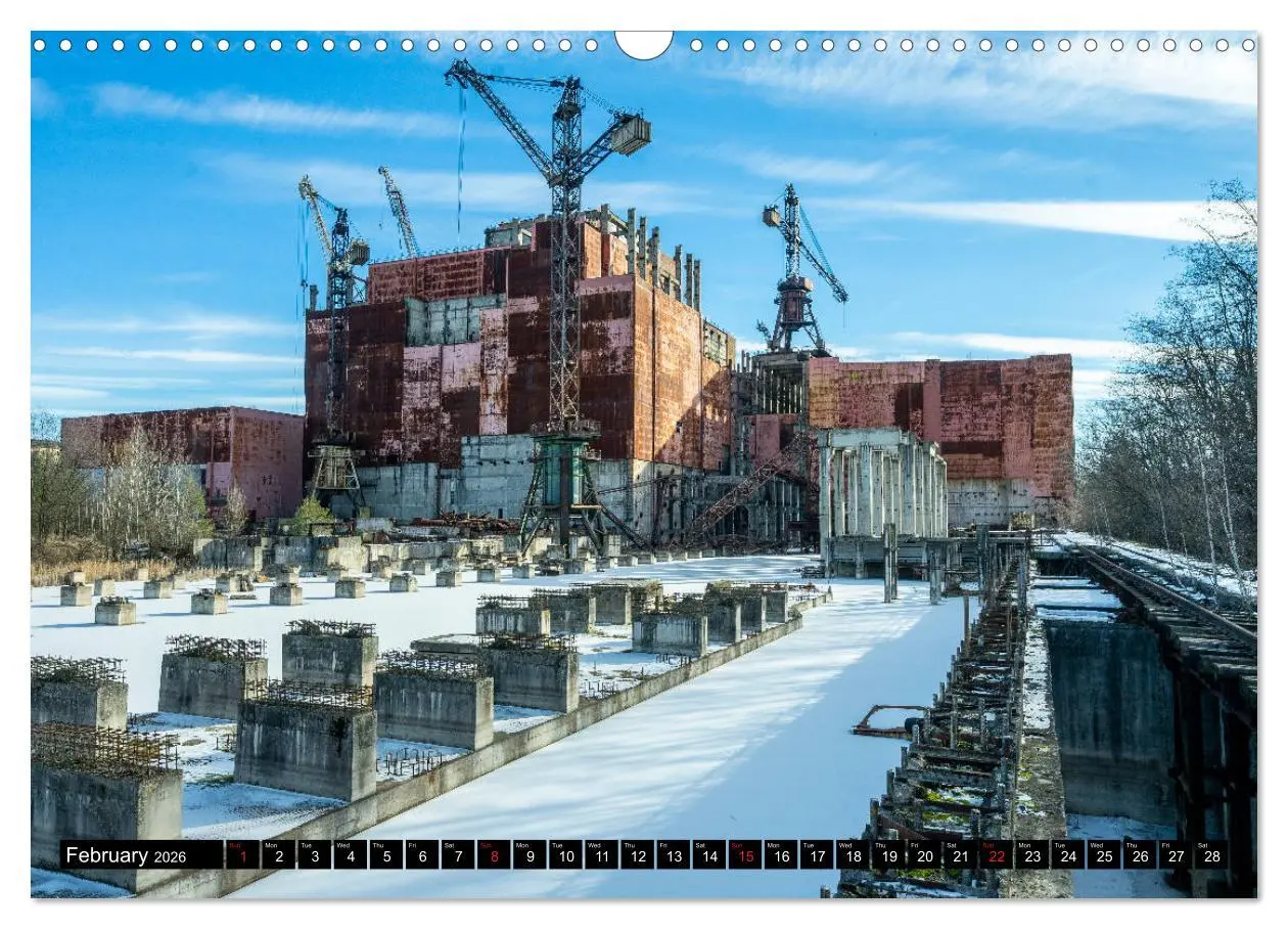 Bild: 9783516559767 | Chernobyl - The exclusion zone (Wall Calendar 2026 DIN A3...