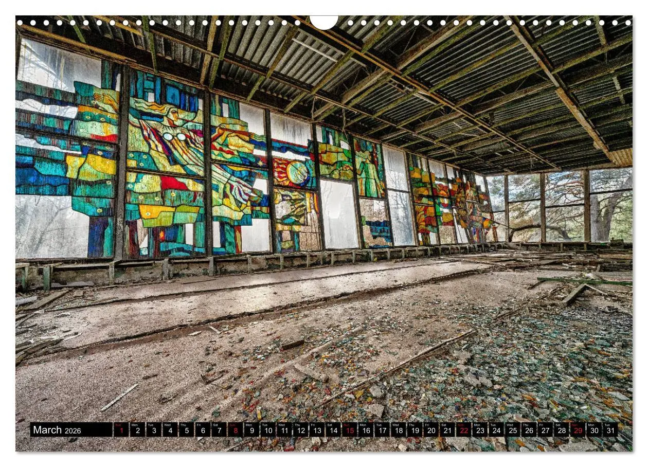 Bild: 9783516559767 | Chernobyl - The exclusion zone (Wall Calendar 2026 DIN A3...