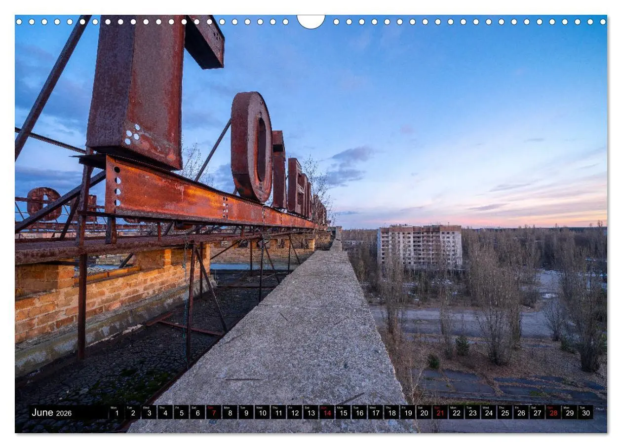 Bild: 9783516559767 | Chernobyl - The exclusion zone (Wall Calendar 2026 DIN A3...