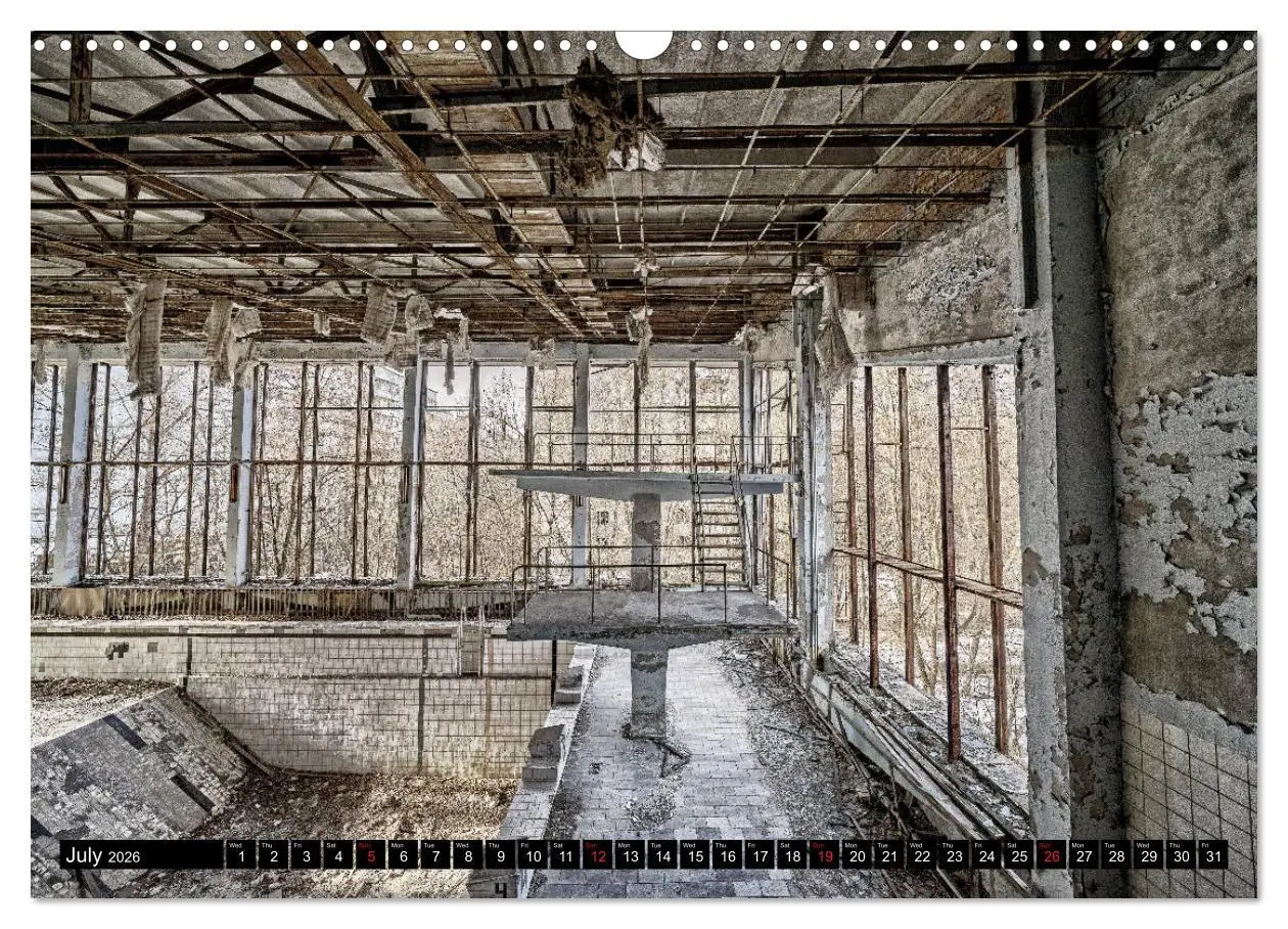 Bild: 9783516559767 | Chernobyl - The exclusion zone (Wall Calendar 2026 DIN A3...
