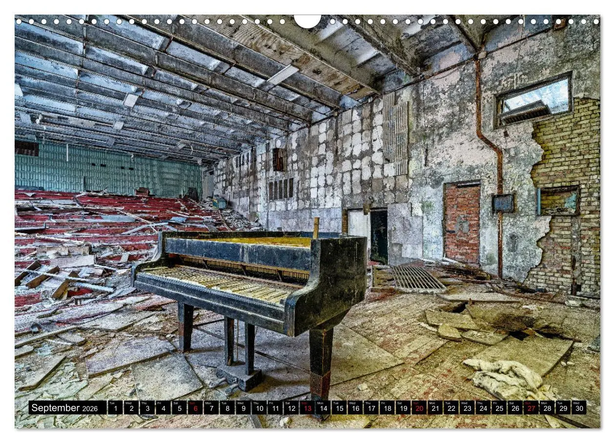 Bild: 9783516559767 | Chernobyl - The exclusion zone (Wall Calendar 2026 DIN A3...