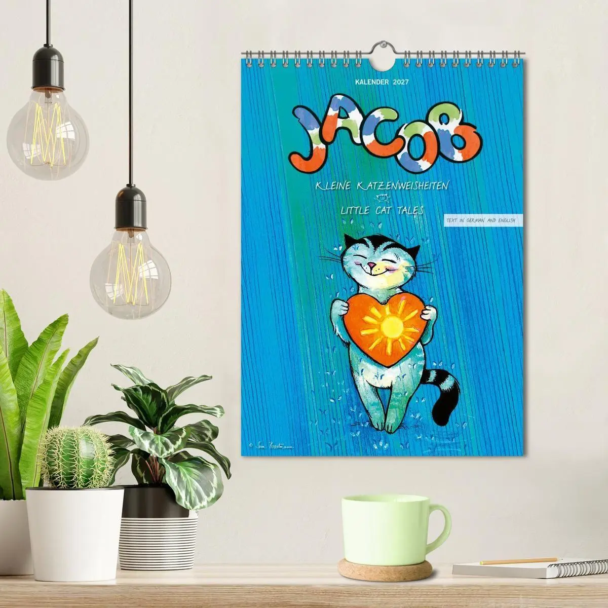 Bild: 9783594399767 | Kater Jacob: kleine Katzenweisheiten (Wandkalender 2027 DIN A4...
