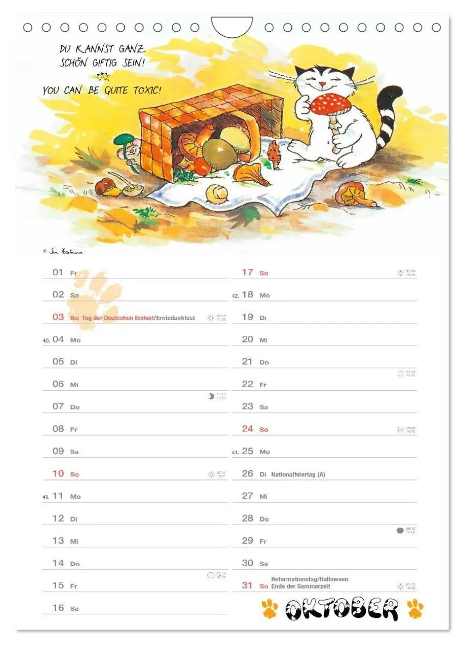 Bild: 9783594399767 | Kater Jacob: kleine Katzenweisheiten (Wandkalender 2027 DIN A4...