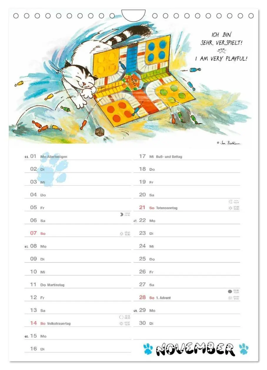 Bild: 9783594399767 | Kater Jacob: kleine Katzenweisheiten (Wandkalender 2027 DIN A4...