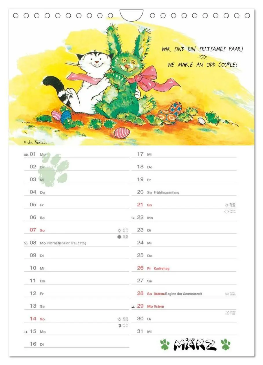Bild: 9783594399767 | Kater Jacob: kleine Katzenweisheiten (Wandkalender 2027 DIN A4...