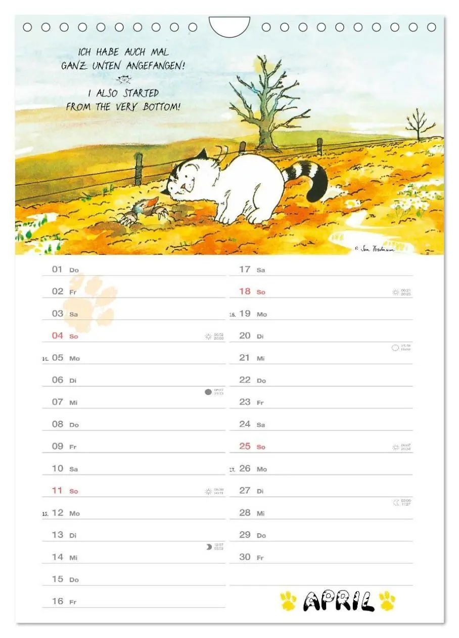 Bild: 9783594399767 | Kater Jacob: kleine Katzenweisheiten (Wandkalender 2027 DIN A4...