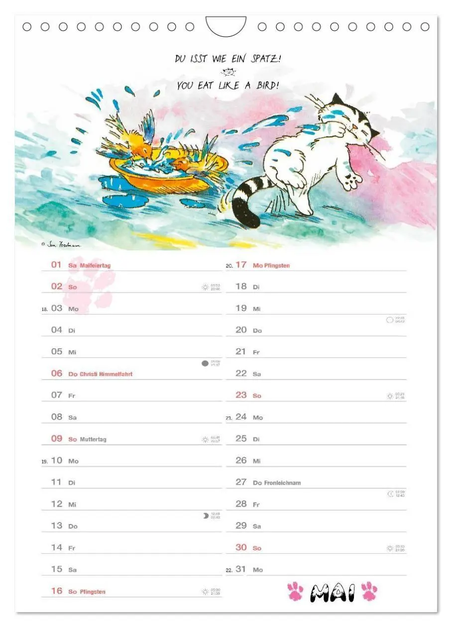 Bild: 9783594399767 | Kater Jacob: kleine Katzenweisheiten (Wandkalender 2027 DIN A4...