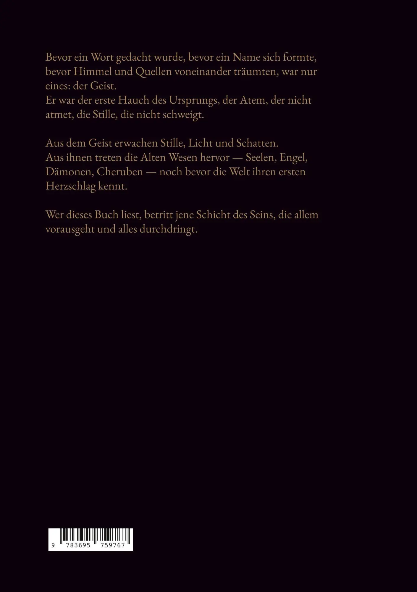 Rückseite: 9783695759767 | Die Chronik der Alten Wesen | Der Atem des Ursprungs | Marcus Skupin