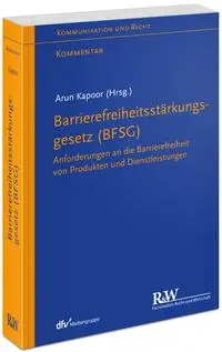 Cover: 9783800519767 | Barrierefreiheitsstärkungsgesetz (BFSG) | Arun Kapoor | Taschenbuch