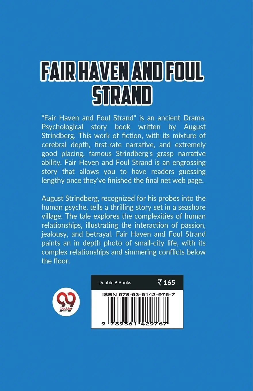 Rückseite: 9789361429767 | Fair Haven and Foul Strand | August Strindberg | Taschenbuch | 2024