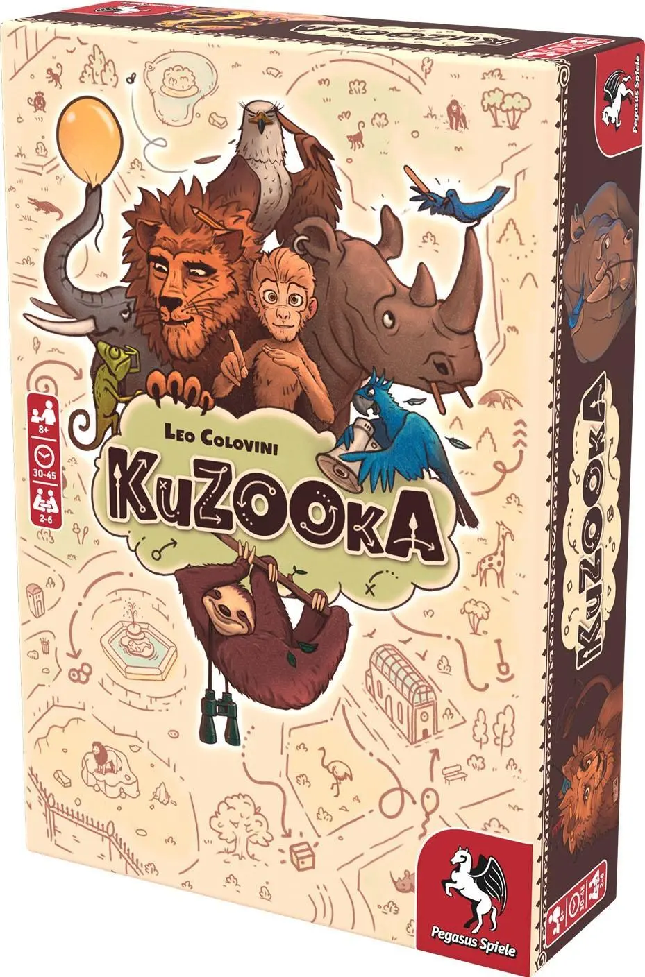 Bild: 4250231729867 | KuZOOka | Leo Colovini | Spiel | Brettspiel | 51230G | Deutsch | 2022
