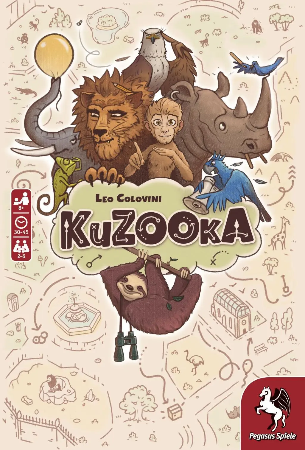 Bild: 4250231729867 | KuZOOka | Leo Colovini | Spiel | Brettspiel | 51230G | Deutsch | 2022