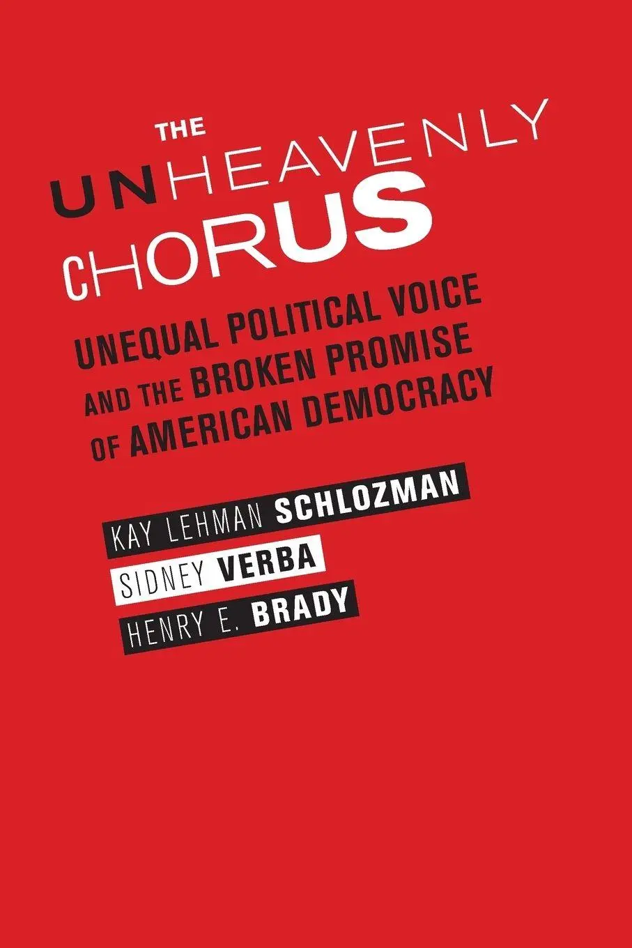 Cover: 9780691159867 | The Unheavenly Chorus | Kay Lehman Schlozman (u. a.) | Taschenbuch