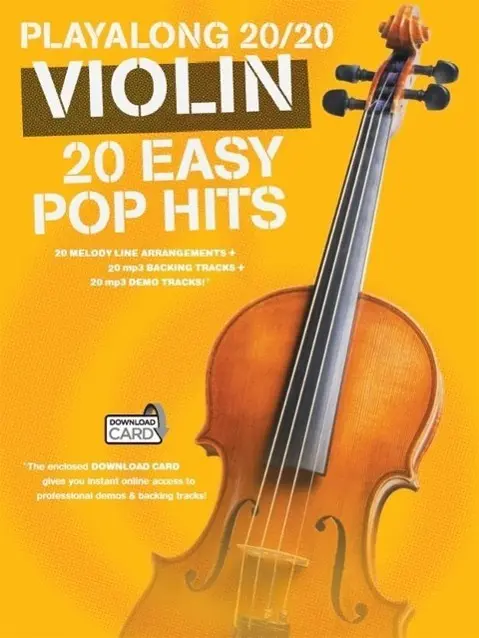 Cover: 9781783059867 | Playalong 20/20 Violin | 20 Easy Pop Hits | Corporation | Taschenbuch