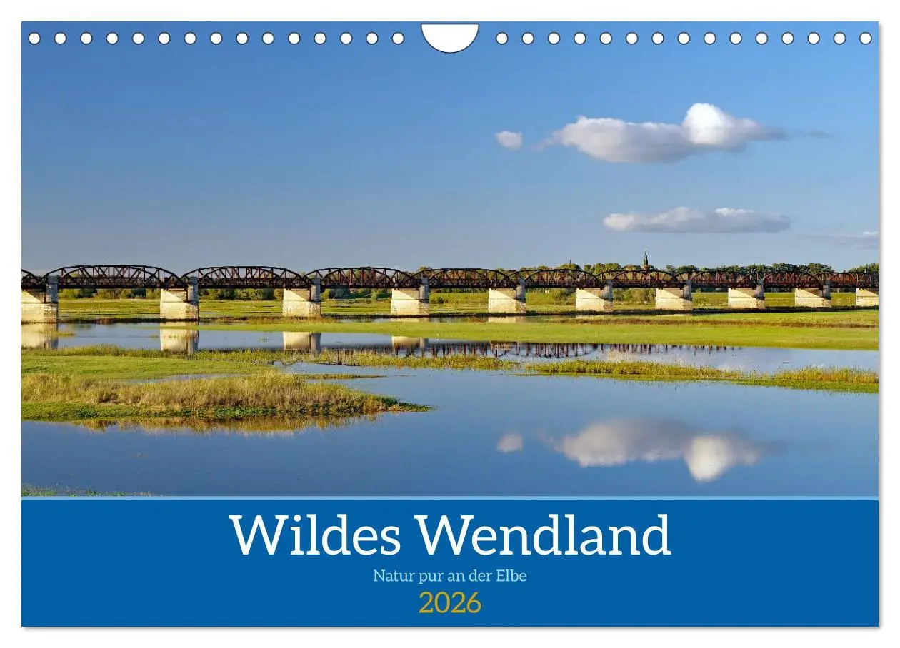 Cover: 9783457529867 | Wildes Wendland (Wandkalender 2026 DIN A4 quer), CALVENDO...