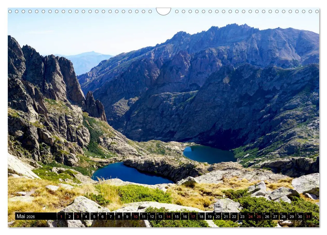 Bild: 9783457839867 | Korsikas wilder Norden. GR20 Impressionen (Wandkalender 2026 DIN A3...
