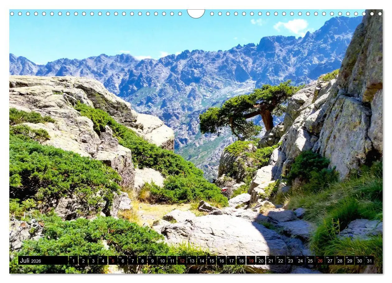 Bild: 9783457839867 | Korsikas wilder Norden. GR20 Impressionen (Wandkalender 2026 DIN A3...